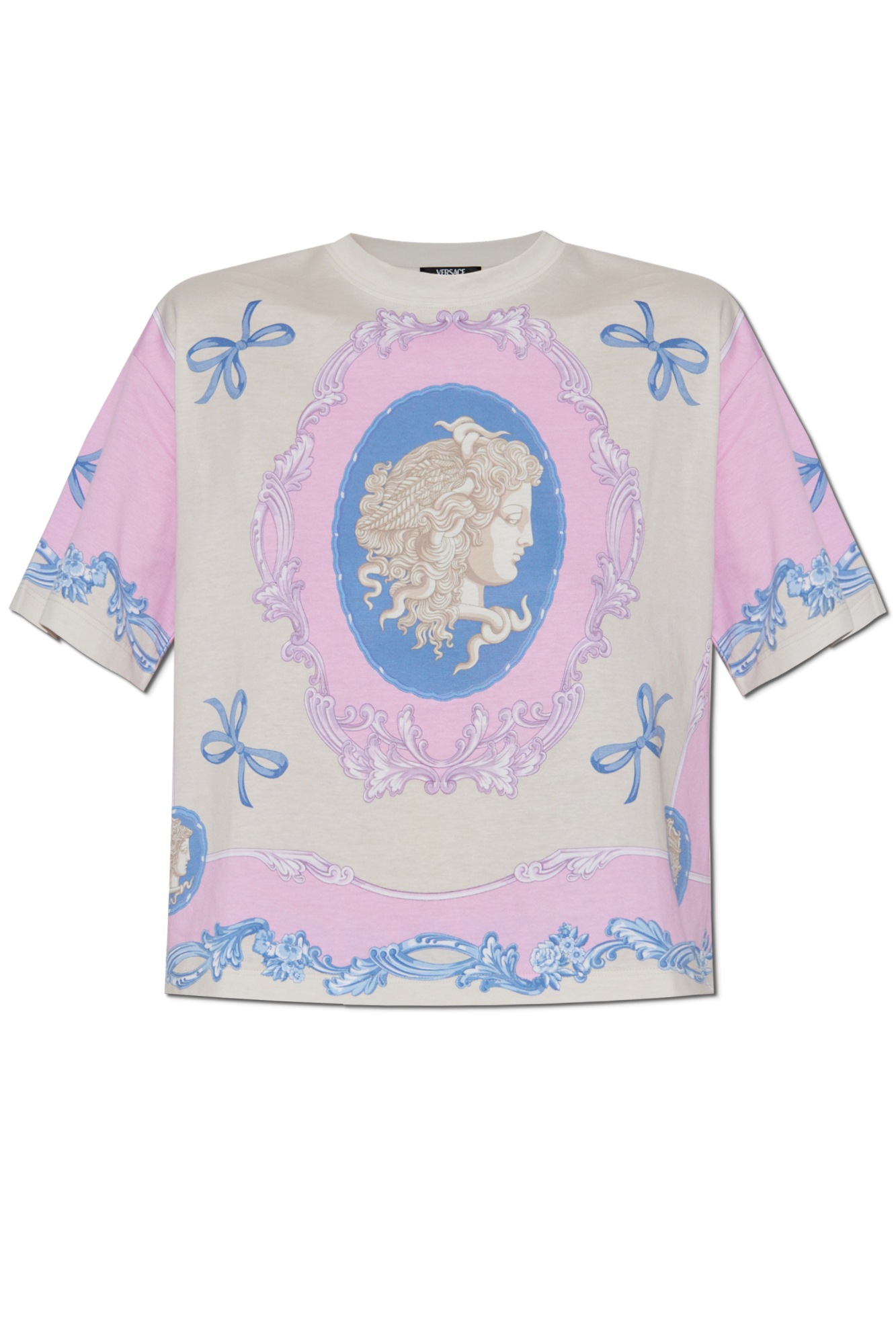 Multicolour T-shirt with logo Versace - Vitkac Italy Multicolour T-shirt with logo Versace - Vitkac Italy